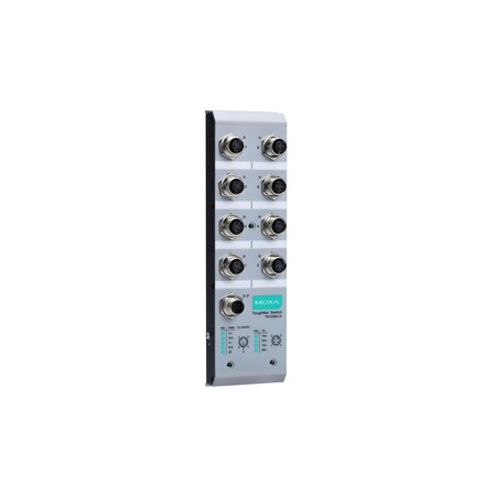 Moxa Unmgd Eth. Swtch W/ 8 10/100Baset(X)Ports W/ M12, Tn-5308-Lv-Ct TN-5308-LV-CT